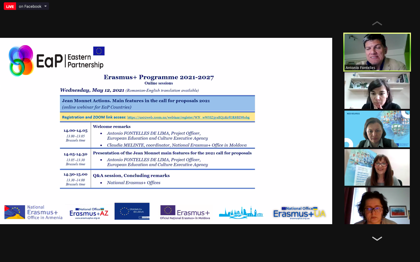 Стартуємо! Erasmus+ 2021: Jean Monnet Actions